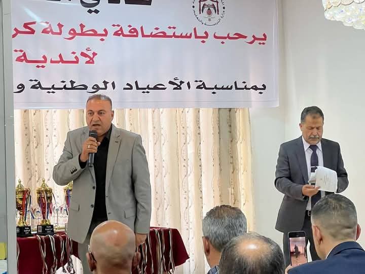 إختتام بطولة كرة الطاولة لأندية المعلمين في نادي معلمي الكرك