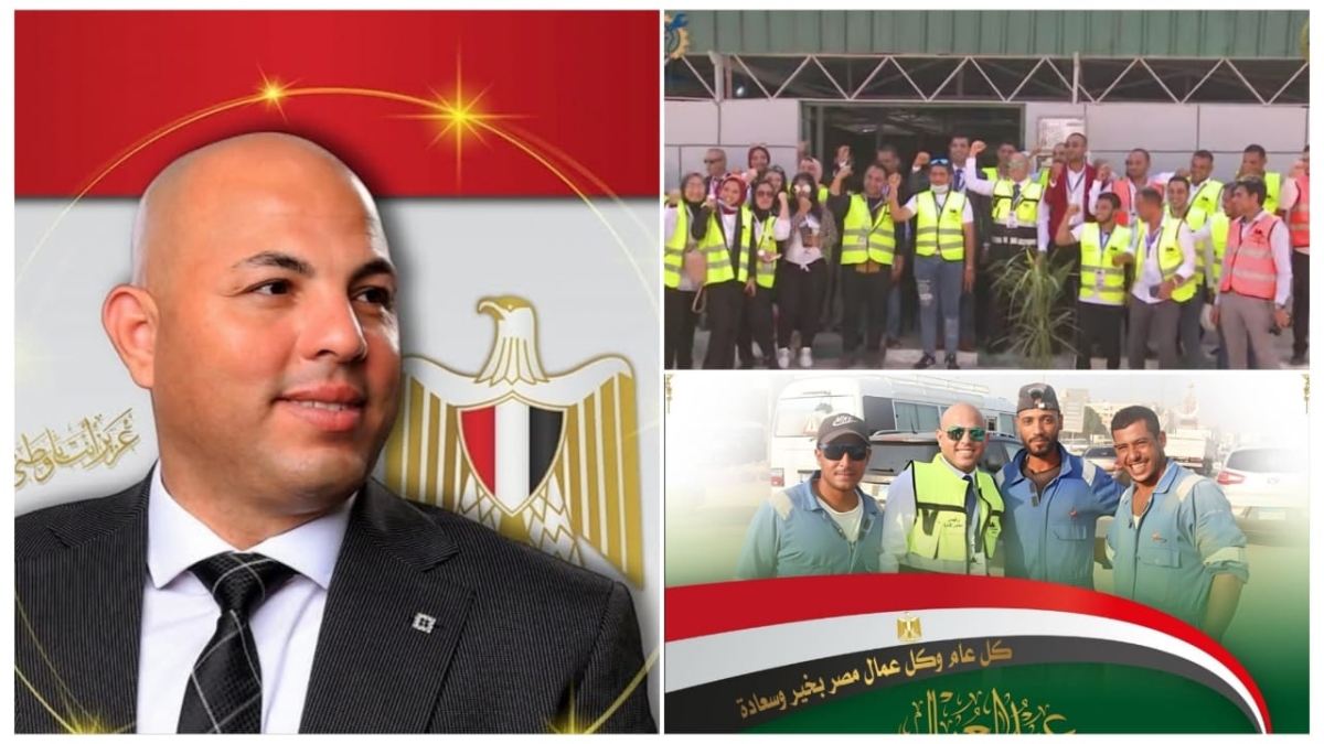 هيثم حسين في عيد العمال: الرئيس السيسي أنصف العمال بقانون تاريخي.. وندائي للمصريين: لا تتوقفوا عن الإنتاج فأنتم شعلة التنمية