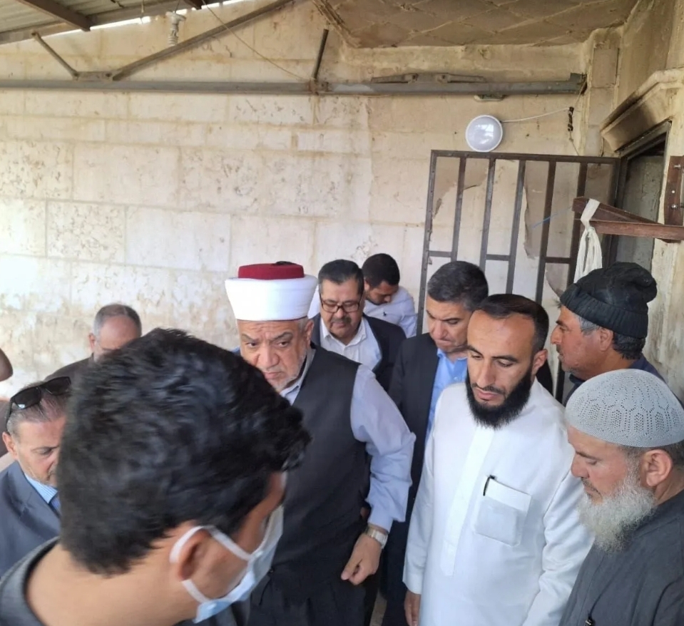 امام مسجد ابو علندا يبين سبب حريق اودى بحياة اطفاله
