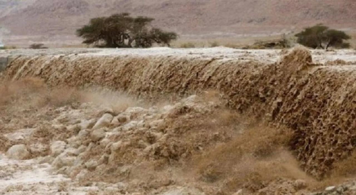 فقدان حدث جراء السيول بالحسا أثناء رعي الأغنام