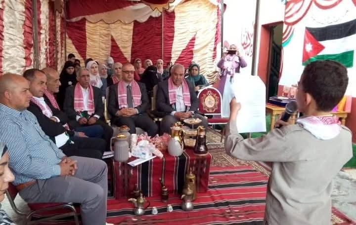 مدرسة تبنة الأساسية المؤنثة تقيم إحتفالية أردن العز في لواء الكورة
