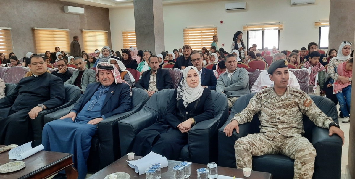 بني عطية ترعى الحفل السنوي بمناسبة عيد الاستقلال لشبكة مدارس المنطقة الشرقية في لواء القصر
