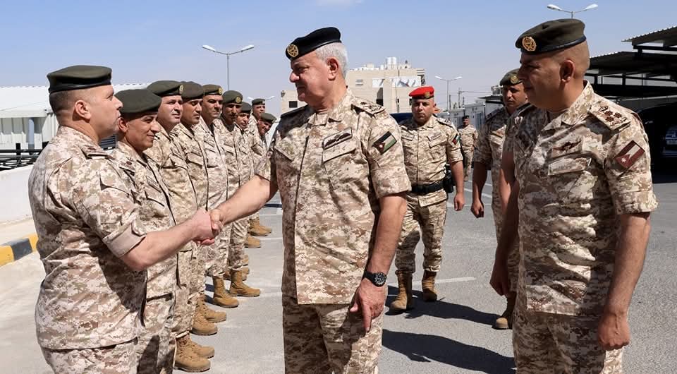 رئيس هيئة الأركان المشتركة يزور مديرية أمن الحدود في موقعها الجديد