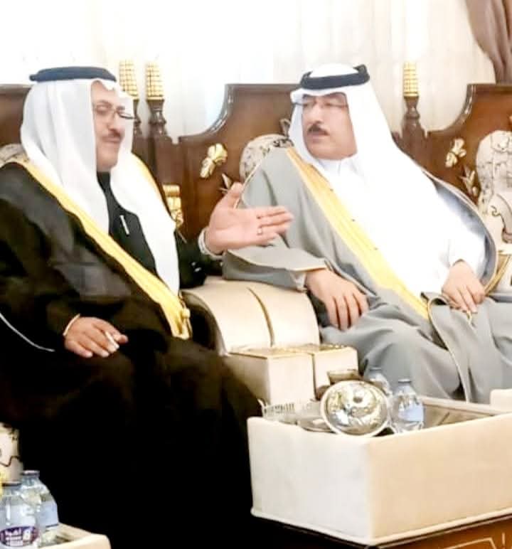 مستشار الملك لشؤون العشائر يزور الشيخ محمد صقري الخضير