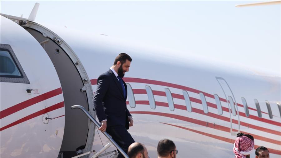 الشرع في فرنسا لبحث إعادة الإعمار واعتداءات (إسرائيل)