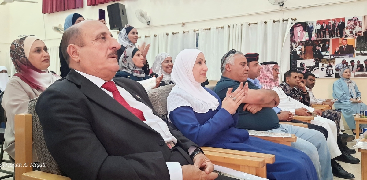 بني عطية ترعى حفل شبكة مدارس منطقة القصر بمناسبة الاعياد الوطنية