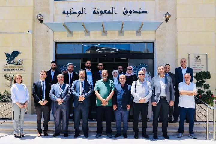 وفد ليبي يطلع على تجربة صندوق المعونة الوطنية