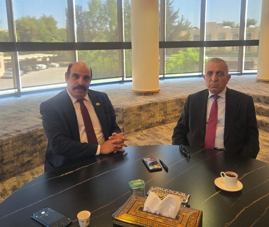 وزير الثقافة معالي الرواشده يلتقي رئيس اتحاد الكتّاب العدوان