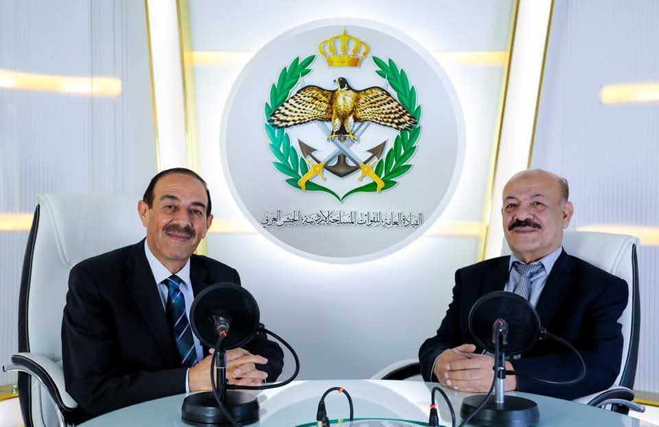 العقيد المتقاعد العقرباوي ضيف برنامج مع المتقاعدين العسكريين على إذاعة الجيش العربي اليوم