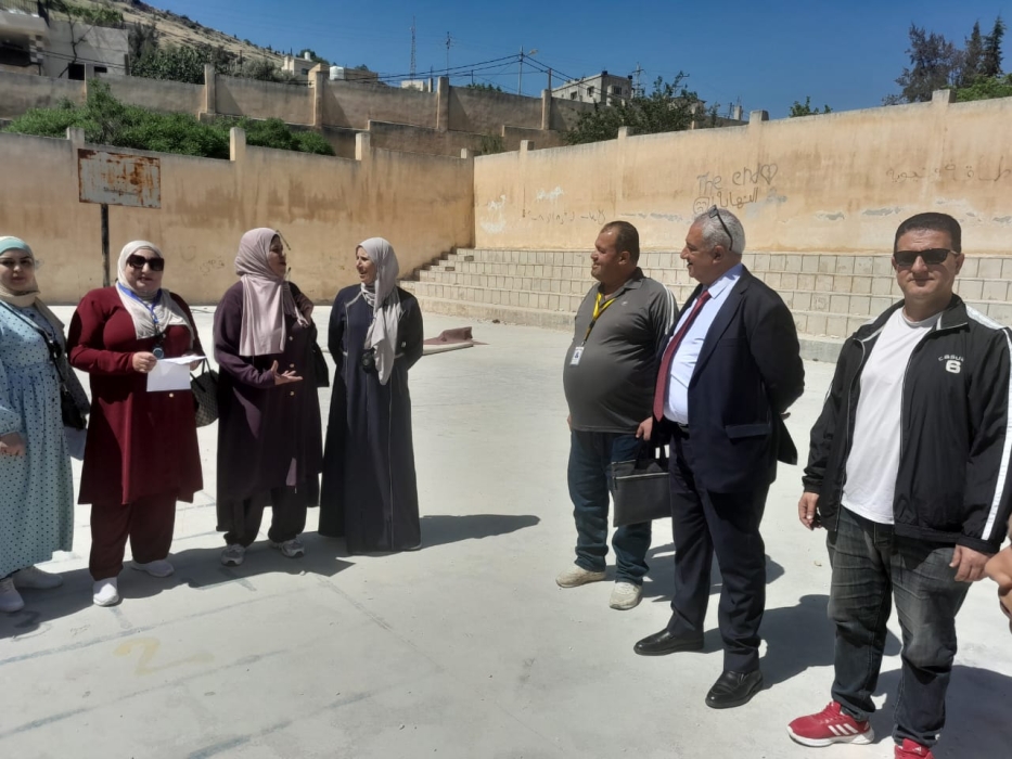جويعد يتابع تصفيات جائزة الملك عبدالله الثاني للياقة البدنية صور