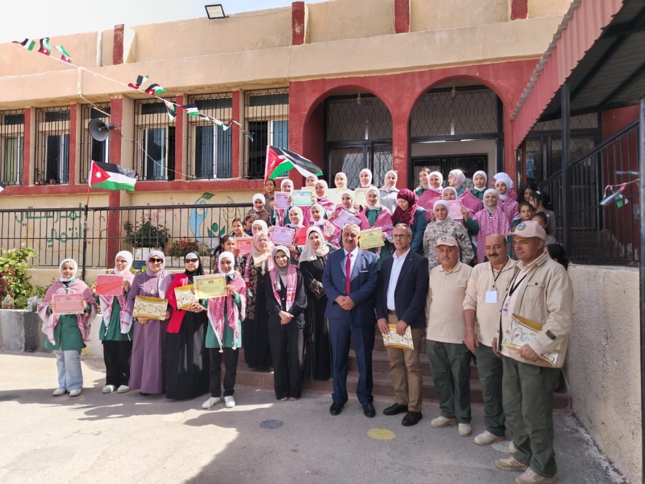 جويعد يرعى تخريج طالبات برنامج التدريب العسكري والتربية الوطنية