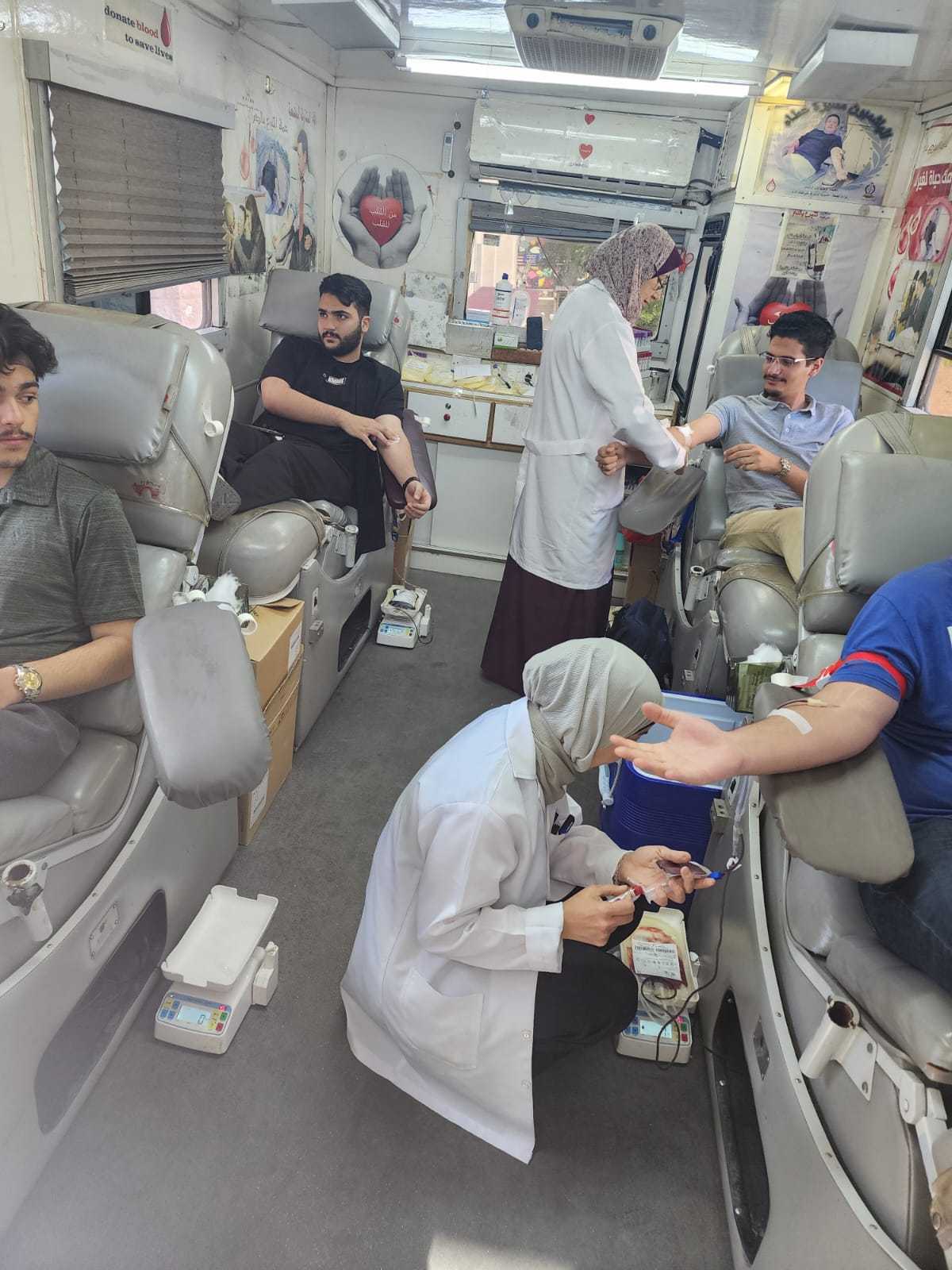 مبادرة إنسانية من فيلادلفيا: التبرع بالدم تجسيد لقيم التكافل المجتمعي...صور
