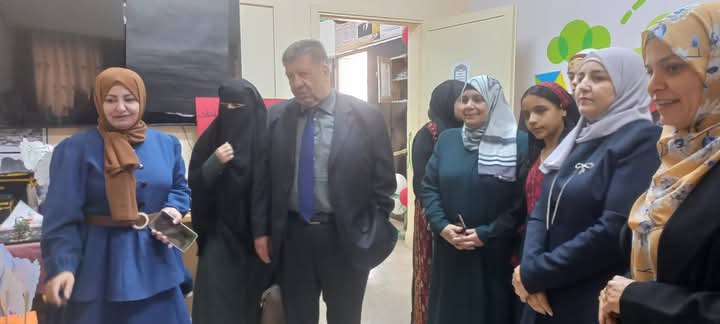 مدير الشؤون التعليمية يفتتح معرض الوسائل التعليمية في مدرسة الناصرة الأساسية بلواء الكورة صور
