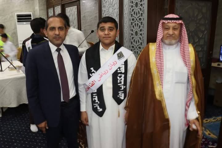 الشاب ريان رياض عبدالمحسن الفاعوري يتم حفظ القرآن الكريم كاملاً
