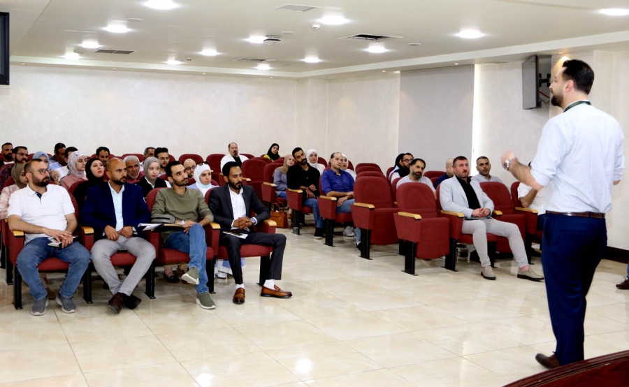 ورشة عمل في مؤسسة الضمان لتأهيل مشرفي السلامة والصحة المهنية