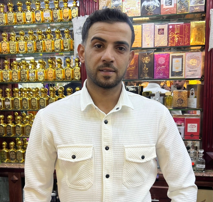 فادي أبو جامع يحتفل بخطوبته على الأستاذة سماح الزاملي