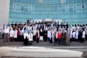 الطلبة السعوديين يشاركون في احتفالات جامعة الإسراء باليوم العالمي للتمريض