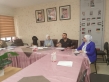 اجتماع لفريق تطوير المديرية ومنسقي شبكات تجمع المدارس لمناقشة تعليمات المجالس التربوية