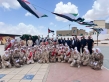 تخريج طالبات مشروع التدريب العسكري والتربية الوطنية في مدرسة جفين الثانوية للبنات بلواء الكورة