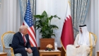 سمو الأمير والرئيس الأمريكي يعقدان جلسة مباحثات رسمية في الديوان الأميري...صور