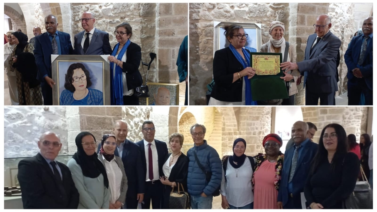 32 فنانًا من المغرب والعالم يُحيون المعرض الوطني الثالث لتيار النزعة الخطوطية من قلب باب برج مراكش بالصويرة