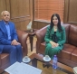 رئيسة جمعية الإخاء الأردنية العراقية تزور مدير عام المركز الوطني للأمن السيبراني