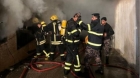 إخماد حريق ضخم اندلع داخل مستودع منسوجات في عمّان