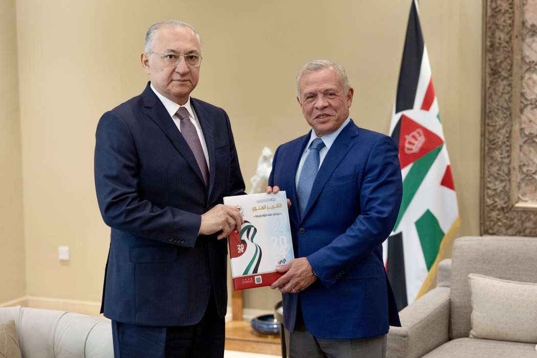 الملك يتسلم التقارير السنوية لأعمال السلطة القضائية والمحاكم الشرعية وهيئة النزاهة ومكافحة الفساد لعام 2024...صور