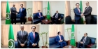 سمير يلتقي الوزير المفوض فيصل غسال بالجامعة العربية