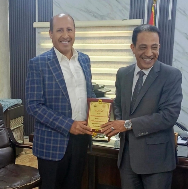 مدير عام نيروز الإخبارية يشيد بجهود مدير تربية الموقر في دعم الإعلام والتعليم