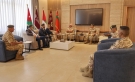رئيس هيئة الأركان المشتركة يستقبل وفدًا من وزارة الدفاع لجمهورية ألبانيا