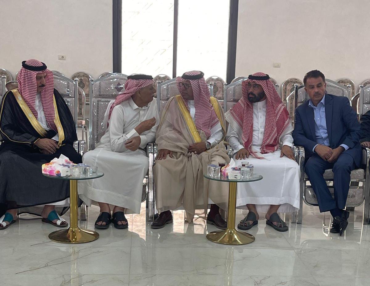 قبيلة بني صخر  الخريشا يشكرون القائم باعمال السفارة السعودية في الاردن