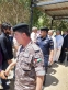 العميد الوديان يشارك بتشييع جثمان الرقيب حسين مثارى في مرج الحمام  صور