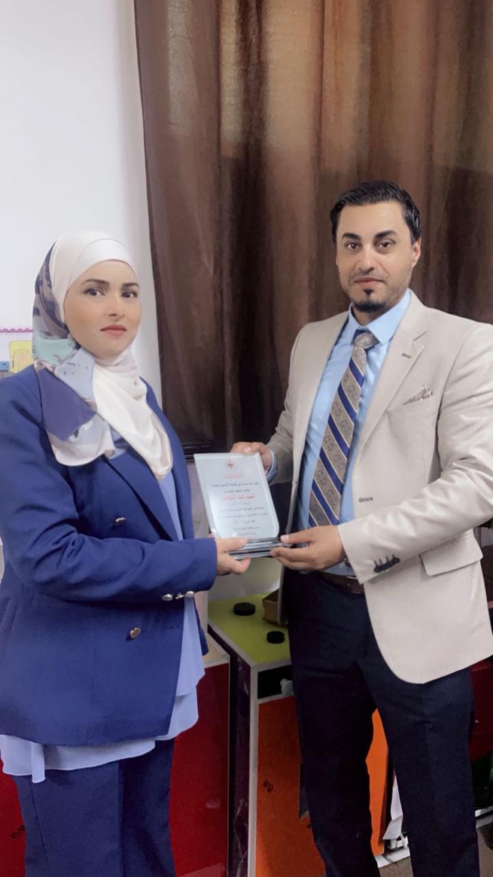 الخريشا تفتتح  مشروع مبادرة سنبلة جنة الروضة  في مدرسة حي العواودة الأساسية المختلطة .