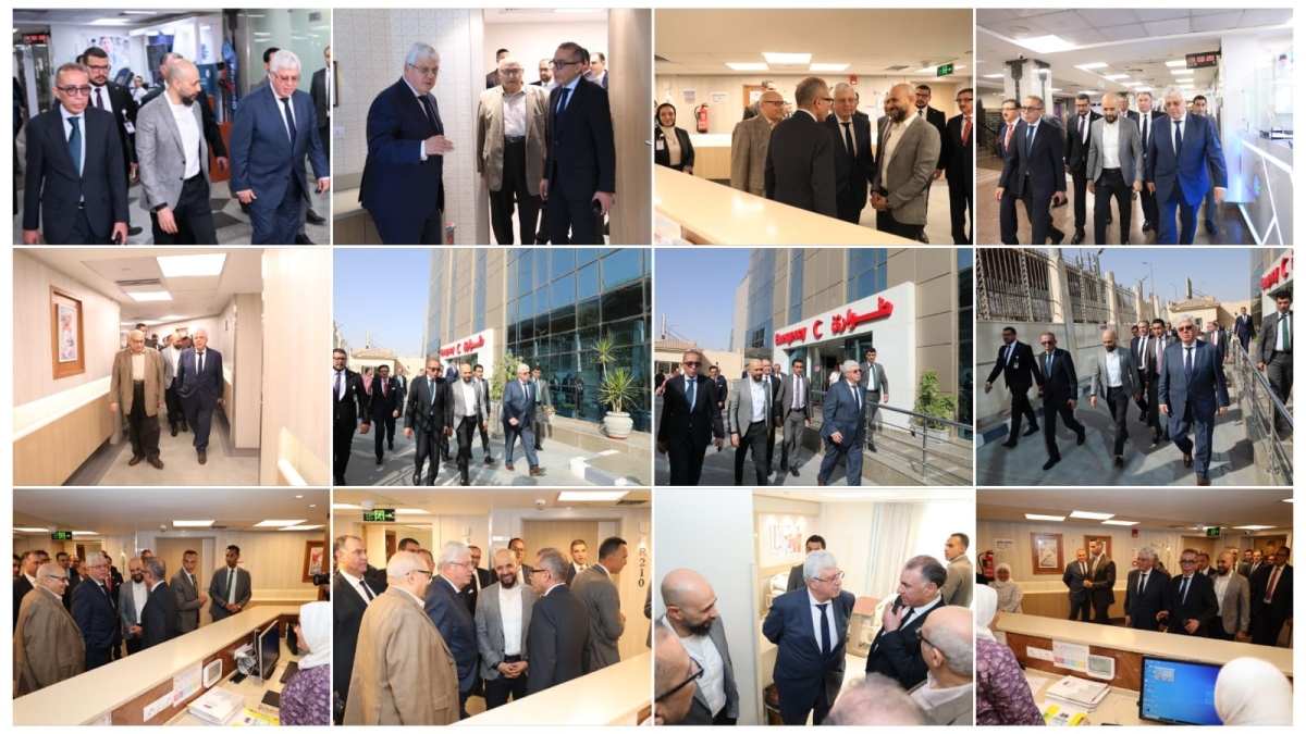 بالصور.. وزير التعليم العالي يتفقد مستشفى سعاد كفافي الجامعي ويشيد بالخدمات الطبية المقدمة للمواطنين