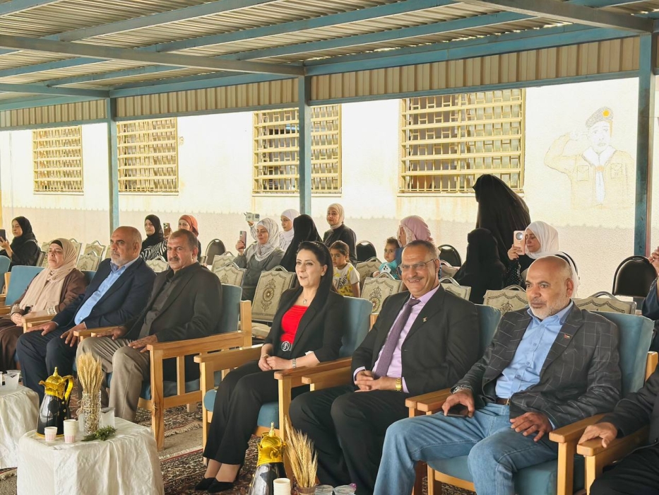 ابو رمان ترعى فعاليات تخريج التدريب العسكري والتربية الوطنية المرحلة 17 في لواء سحاب
