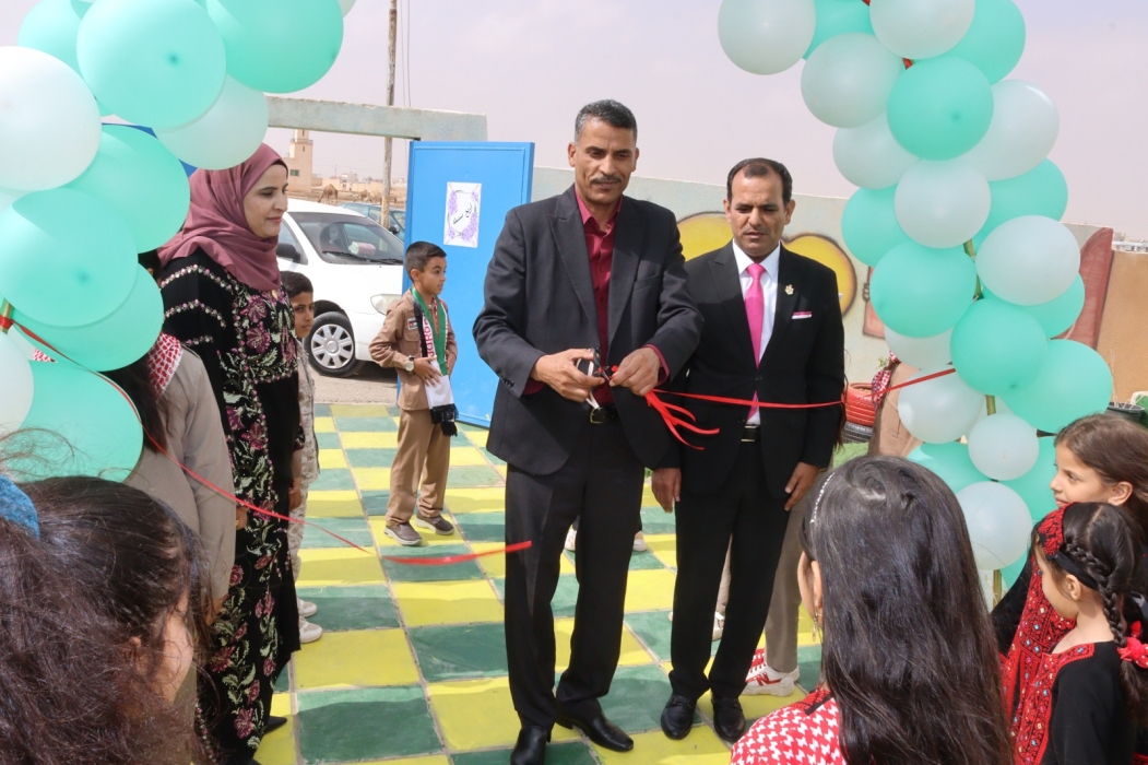 المساعيد يفتتح مبادرة سنبلة في مدرسة غرناطة الاساسية المختلطة