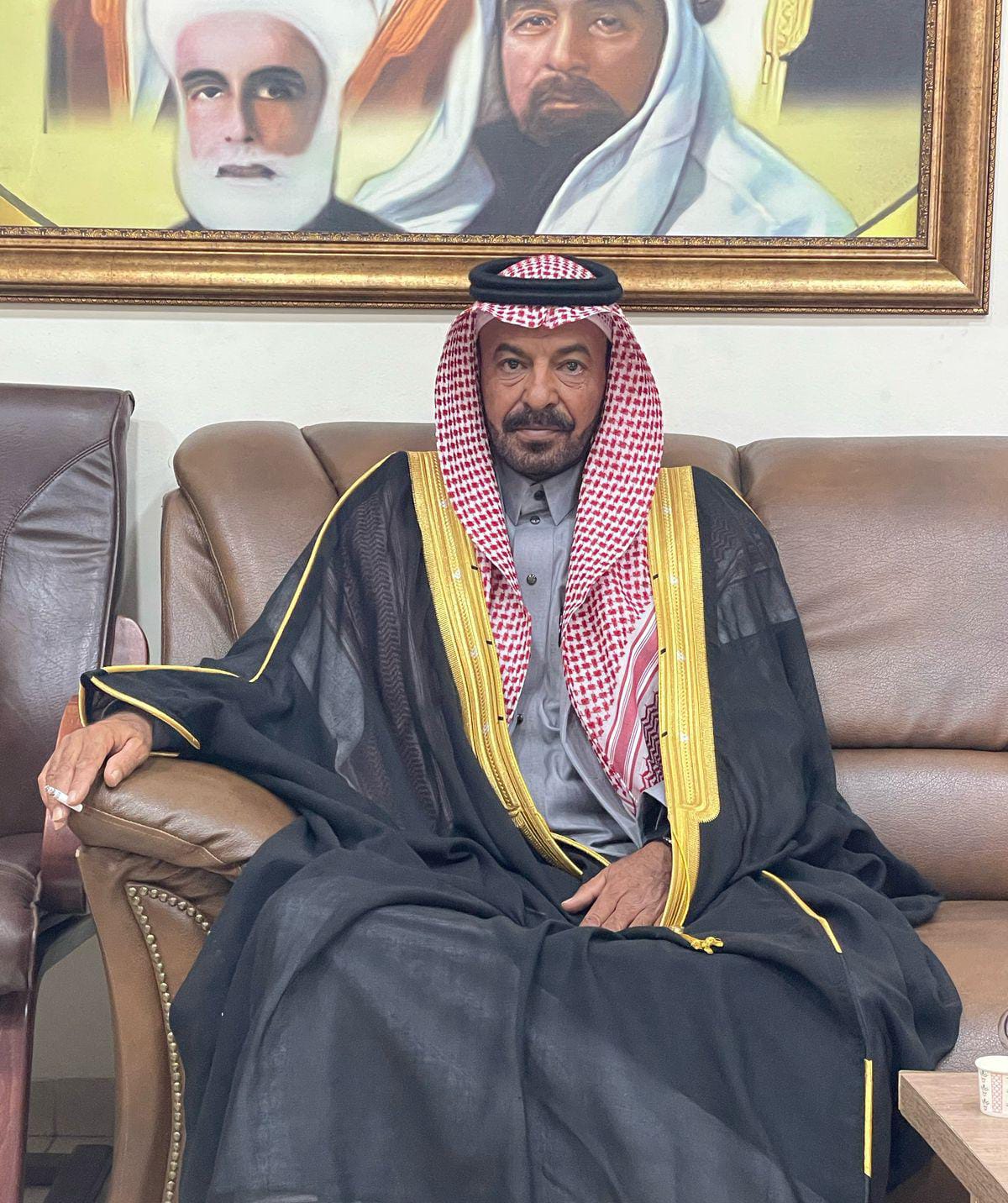 الشيخ شايش صالح عفاش الجازي يهنئ الملك وولي العهد بعيد استقلال المملكة الأردنية الهاشمية 79