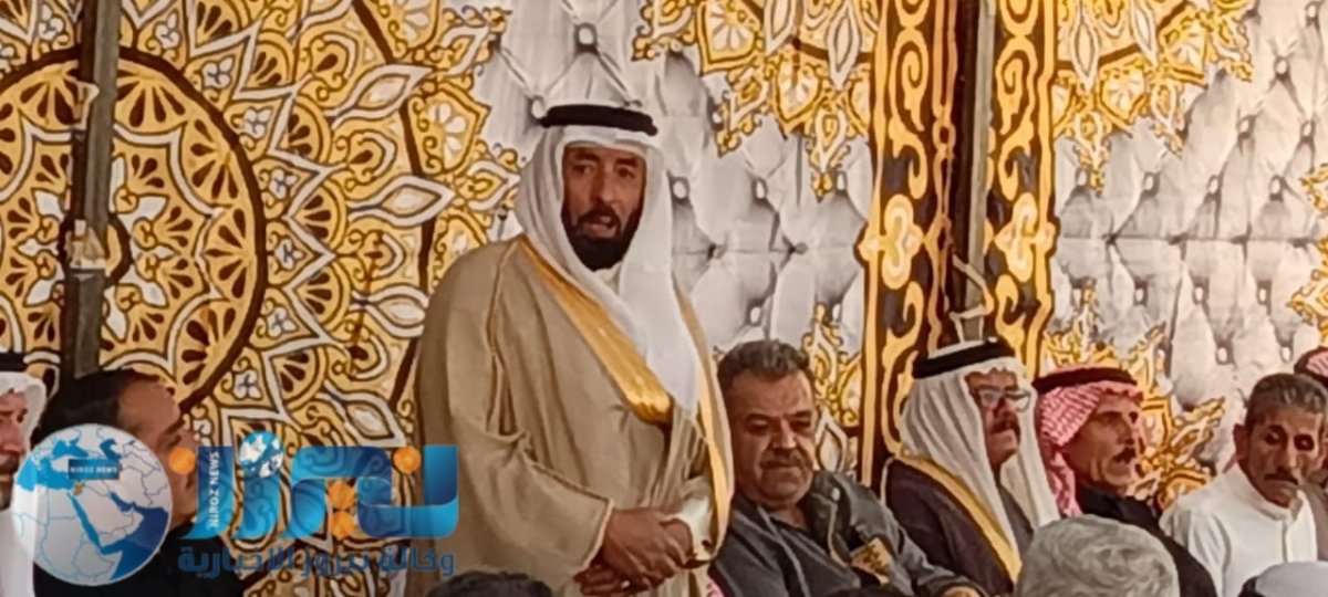 الشيخ يوسف الدعسان الدعجة يتراس جاهة عشائرية في قرية ابو صياح ...صور وفيديو