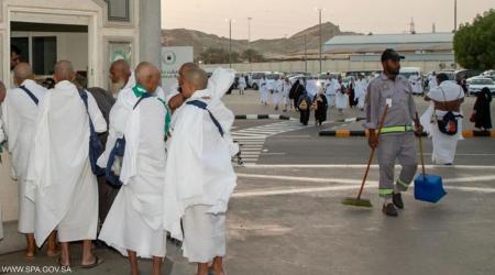 25 حالة إجهاد حراري بين الحجاج