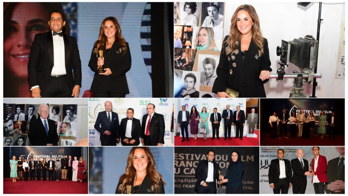 شيرى عادل تخطف الانظار فى ختام الدورة الخامسة لمهرجان القاهرة للسينما الفرنكوفونية