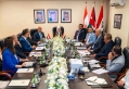 خلال  الاجتماع الدوري للجمعية العمومية لشركة الجسر العربي بحضور وزراء النقل في ‏الأردن ومصر والعراق .‏