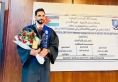 الصحفي الدكتور سهم العبادي يهنئ الرائد عاصم الصلاحين بمناسبة حصوله على الماجستير