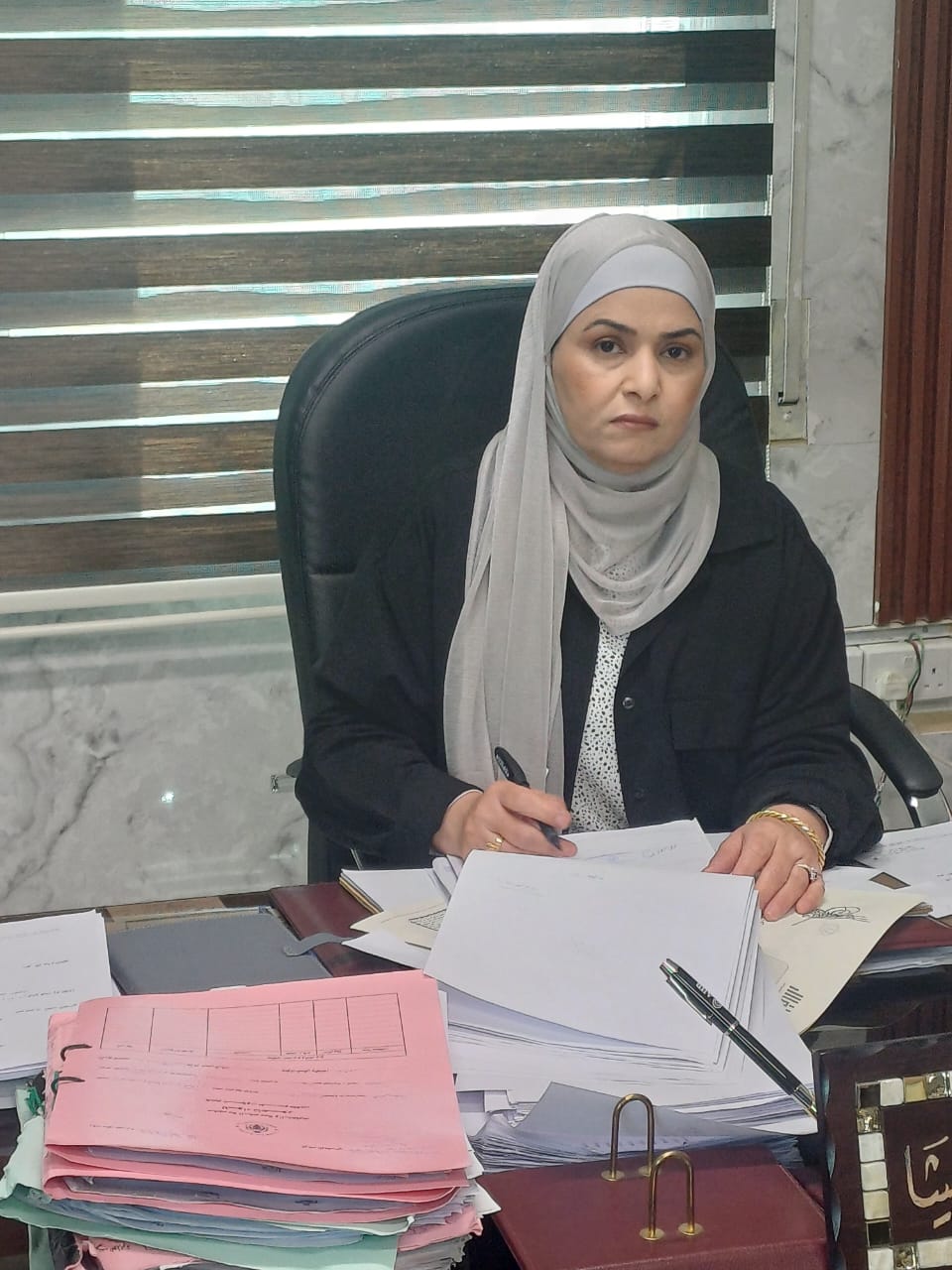 الخريشا تلتقي فريق التطوير التربوي للمديرية...صور