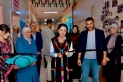ابورمان تفتح جدارية استقلالنا عز وفخر وكرامة و وصايا  في مدرسة عائشة أم المؤمنين الأساسية المختلطة