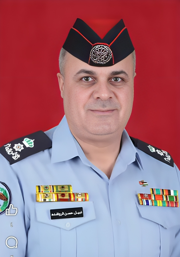 المقدم نبيل حسن الرواشدة مبارك الثقة الملكية السامية