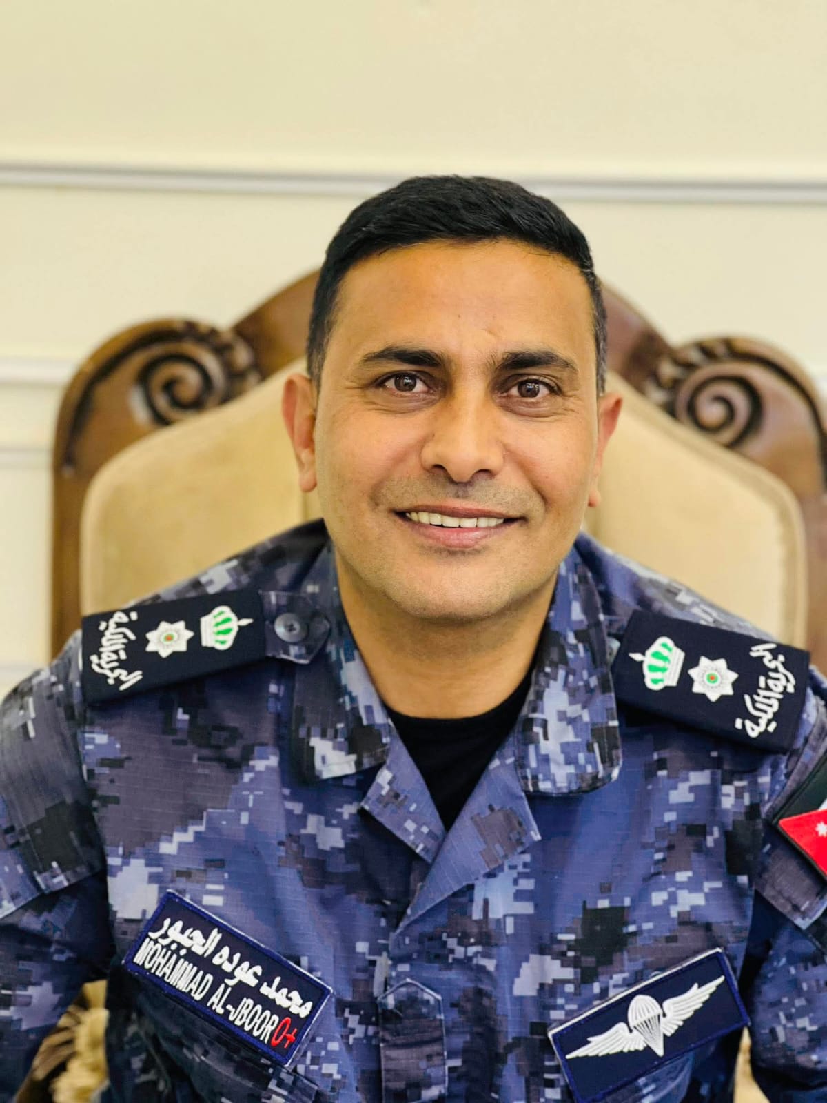 المقدم محمد عوده الجبور مبارك الثقة الملكية السامية