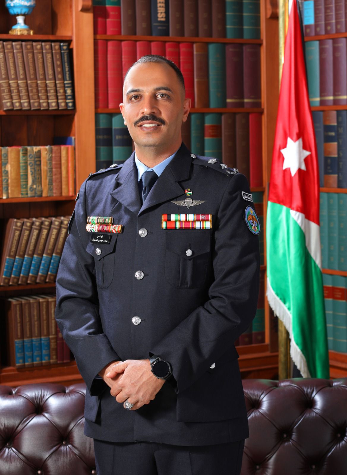 ترفيع ملكي سامٍ للمهندس محمد الشديفات إلى رتبة مقدم في الأمن العام