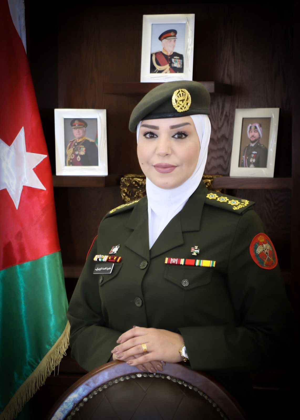 النقيب الإعلامية خلود الزويري مبارك الثقة الملكية السامية