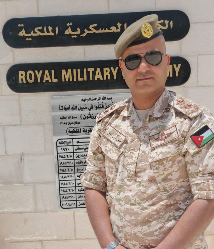 المقدم الركن عادل نزال السواريه مبارك الثقة الملكية السامية